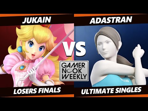GNW 2 Losers Finals - Adastran (Wii Fit Trainer) Vs. Jukain (Peach) Smash Ultimate - SSBU