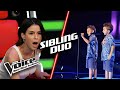 The cutest SIBLINGS | The Voice Best Blind Auditions