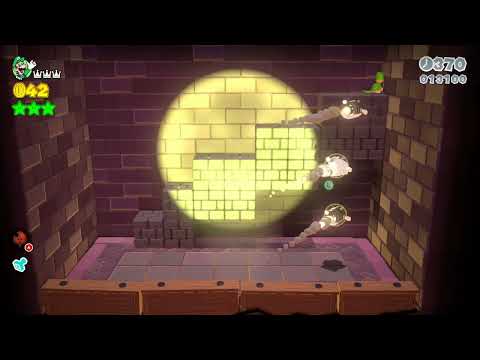 Super Mario 3D World (Switch) 5-7 100% Speedrun - Time: 47 (WR)