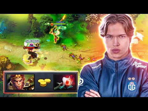 There's nothing that Topson can't do with his Monkey King 🐒