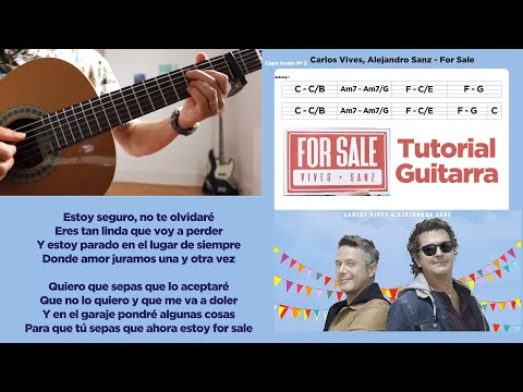 For Sale (part. Carlos Vives) - Alejandro Sanz