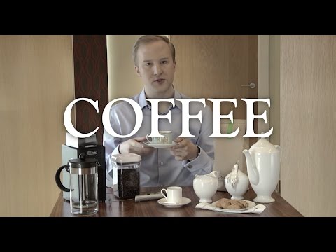 Coffee - it's a grind: the proper way to serve