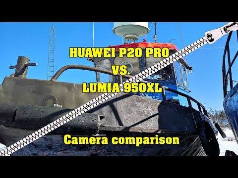 Huawei P20 Pro vs. Lumia 950XL