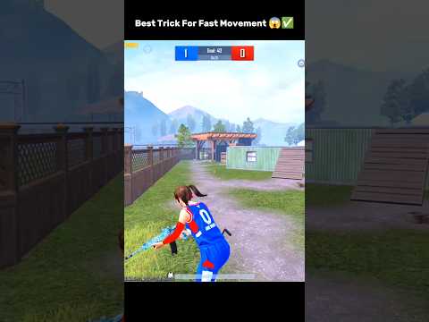 Best Fast Movement Trick For TDM 😱✅ #pubgmobile #mrijazplays #pubgtips #tipsandtricks