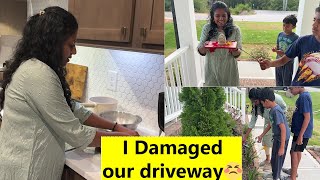 Celebrating Ganesh Chaturthi🙏 Pooja in 🇺🇸HOUSE~Today we went inside the woods /Family Traveler VLOGS