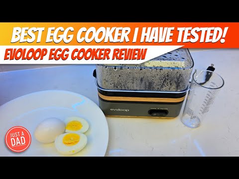 Best Hard Boil Egg cooker Evoloop Rapid Egg Cooker HONEST REVIEW LOVE IT!