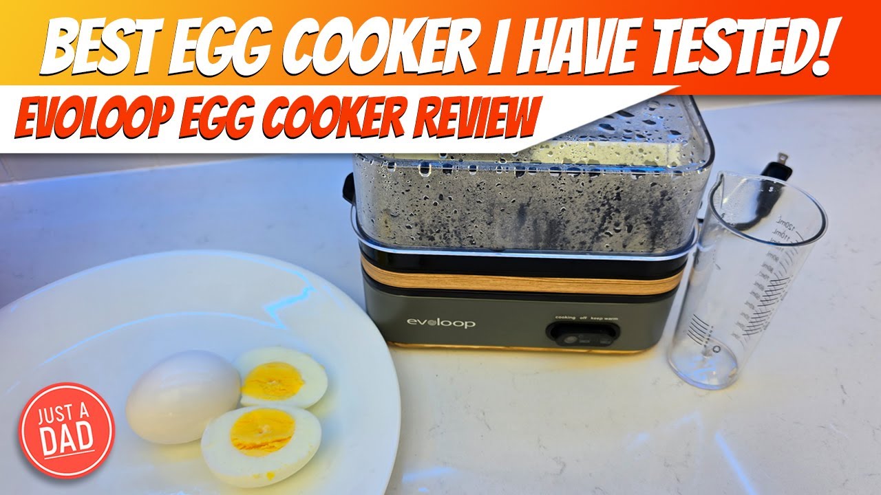 Best Hard Boil Egg cooker Evoloop Rapid Egg Cooker HONEST REVIEW LOVE IT!