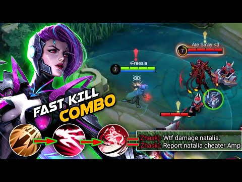 BUFFED ZHASK IS TOO OP!? THEN LET ME INTRODUCE TOP GLOBAL NATALIA SURPRISE INSPIRE COMBO🔥 - MLBB