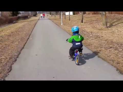 Theos cykelpremiär i Linghem