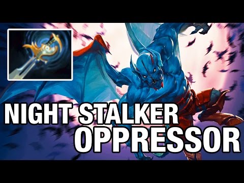 NIGHT STALKER OPPRESSOR - w33 WITH ECHO SABRE - Dota 2