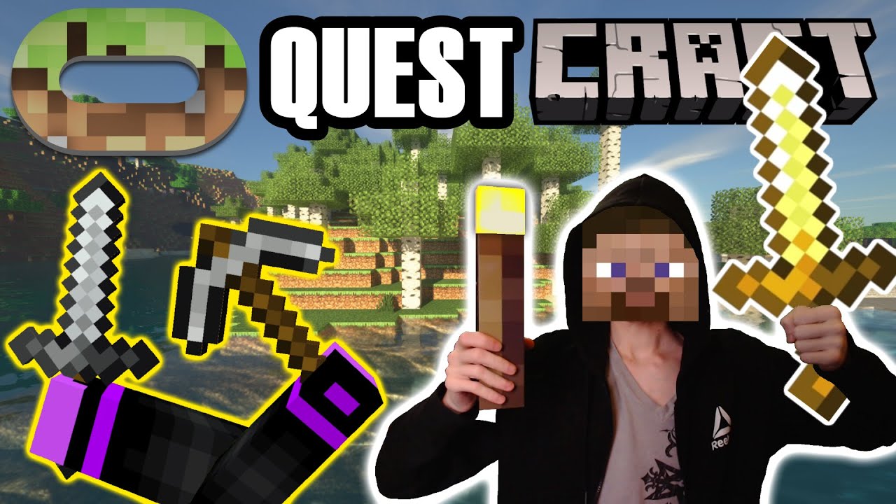 Standalone Java Minecraft VR With QuestCraft (Oculus Quest 2)