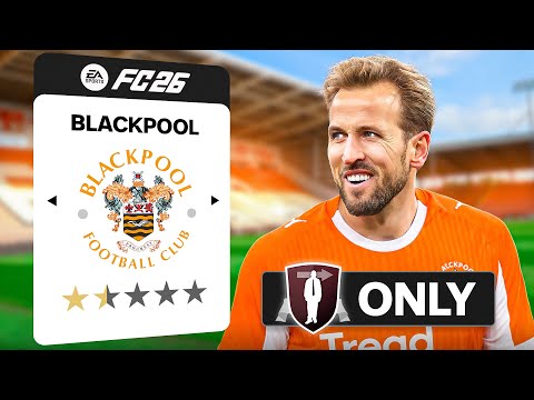 I Rebuilt Blackpool Using Free Agents Only