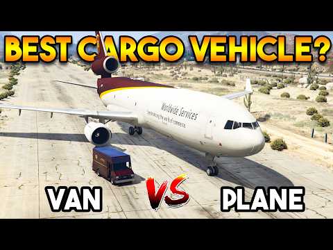 GTA 5 MODS : CARGO VAN VS CARGO PLANE (WHICH IS BEST?)