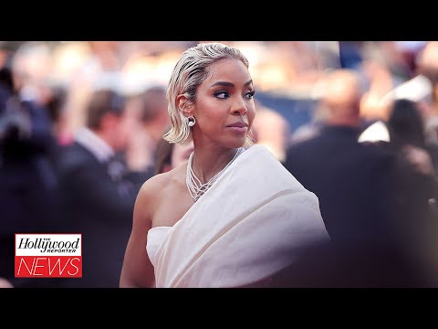 Kelly Rowland Tense Exchange With Security Guard on Cannes Red Carpet Caught on Camera | THR News