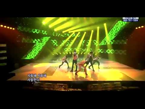 110807 MBLAQ - Mona Lisa live