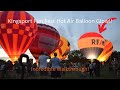 The Kingsport Fun Fest HOT AIR Balloon GLOW Walkthrough And Photos