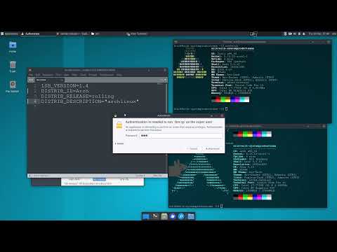 ArcoLinux : 2490 Carli 11 - investigating Neofetch on the current Carli 11