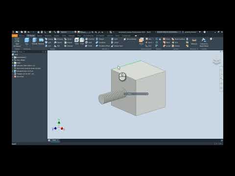 Inventor - Using a Point Reference for Easy Placement of iFeatures