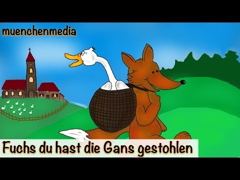 🎵 Fuchs du hast die Gans gestohlen -  Kinderlieder deutsch - muenchenmedia