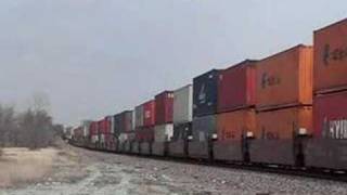 preview picture of video 'BNSF near Chelsea / Ok'