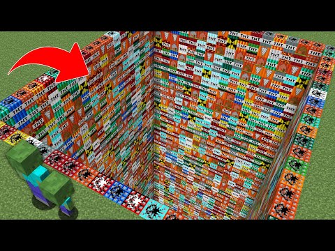 UZAY TNT ÇUKURUNU PATLATMAK 😱 - Minecraft