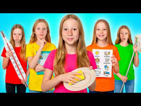 Nastya and her friends learn responsibility