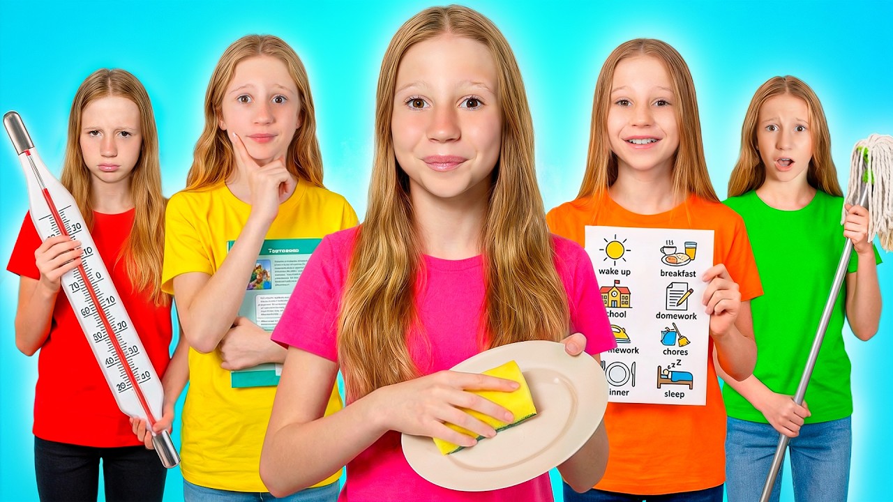 Nastya and her friends learn responsibility