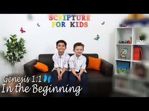 Scripture Song Genesis 1:1 KJV 'In the Beginning'