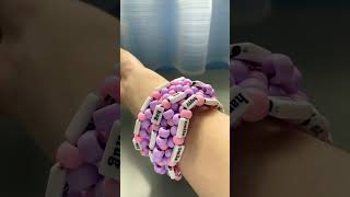 Why I hate some of my Kandi #kandi #bracelet #algorithmboost #beads #smallbusiness #plur #art #ruby