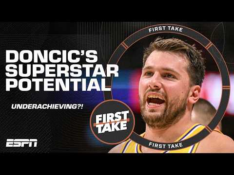 Luka is UNDERACHIEVING 😧 Doncic not living up to superstar potential with the Lakers?! | First Take