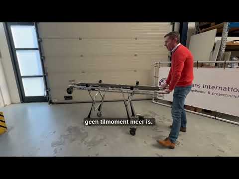 Dual handle brancardonderstel Hesselmans uitvaartbenodigdheden