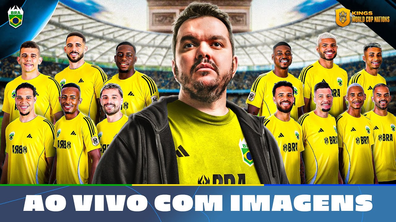 Dia 4 BRASIL VS ALEMANHA Kings World Nations 2025 Brasil no Mundial - GAULES AO VIVO COM IMAGENS!