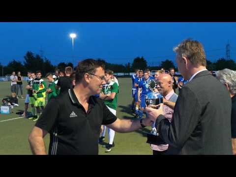 Siegerehrung Bayer Dormagen im Neusser Kreispokal 17.5.17