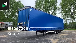 Semi-remorque &agrave; rideaux coulissants Krone SD Low Deck | Image 4 - Autoline