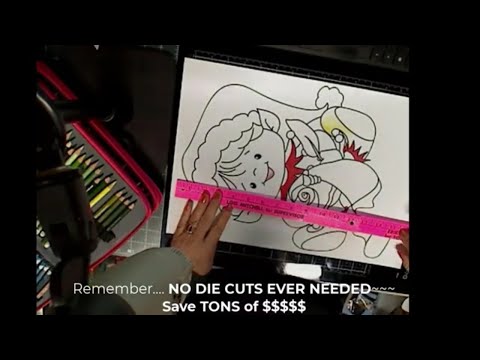 Digi Stamps for Beginners - Start to Finish Tutorial - No Die Cuts Needed!