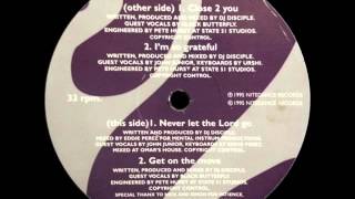 DJ Disciple Presents Music Of Congregation - Close 2 You