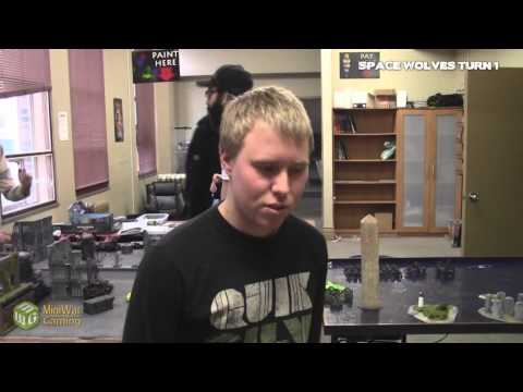 Space Wolves VS Chaos Space Marines Banter Batrep Part 1/5