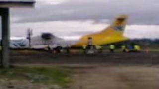 preview picture of video 'virac airport welcomes cebu pacific air'