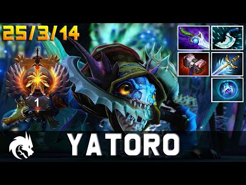 Yatoro Slark Safelane | Top 1 Rank Player | Dota 2 Pro MMR Gameplay | Update Patch 7.30e