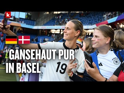 "Hatte Tränen in den Augen": DFB-Frauen überwältigt - Gedanken an Gwinn | Deutschland - Dänemark 2:1
