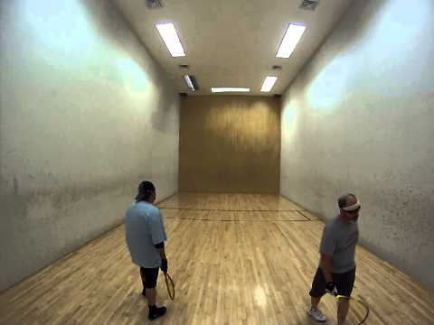 Portales Racquetball Crew - Bobby G. and Darren P. at ENMU Part 1