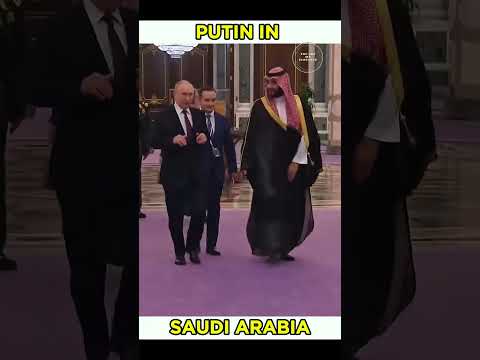 Vladimir Putin Buddy Handshake with MBS | Putin in Saudi Arabia #putin #ksa #mbs #russia #shorts