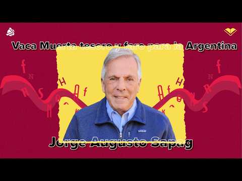 🔴 EN VIVO | Jorge Sapag presenta “Vaca Muerta: tesoro y faro para la Argentina”