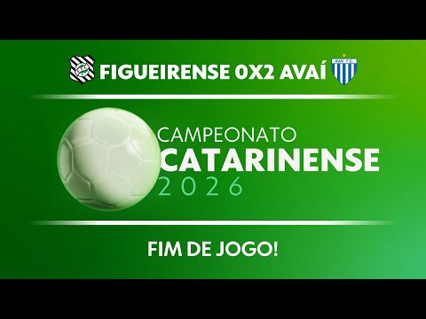 FIGUEIRENSE 0X2 AVAÍ (AO VIVO COM IMAGENS) | CAMPEONATO CATARINENSE 2026 | (18/01)
