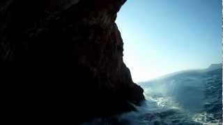 preview picture of video 'Cliff diving- Crete, Greece'