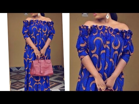 Off Shoulder Maxi Dress with Ruffles | Sewing Tutorial