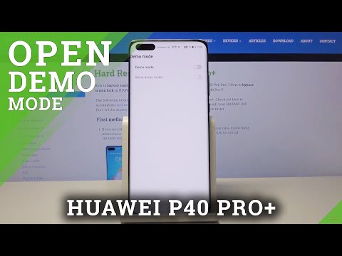How to Open Demo Mode in HUAWEI P40 PRO+ - Demo Mode Settings