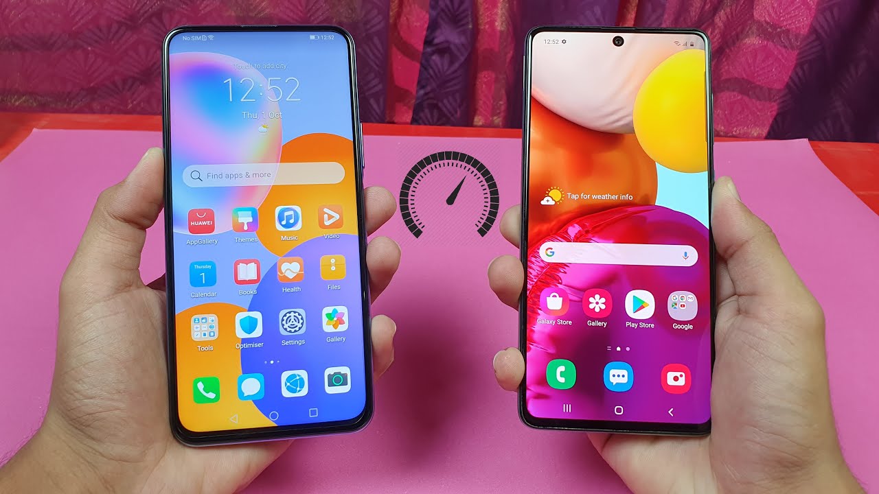 Huawei Y9a (8GB) vs Samsung Galaxy A71 (8GB) - Speed Test!