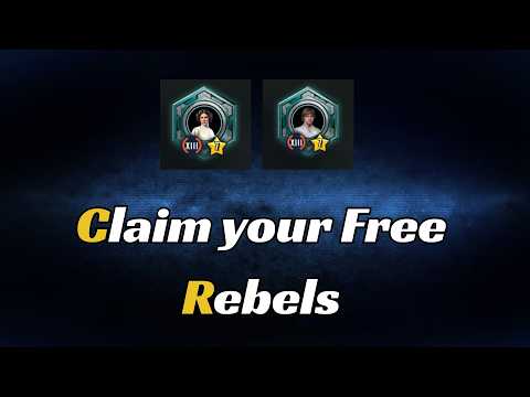 Claim You free rebels - SWGOH Anniversary quests