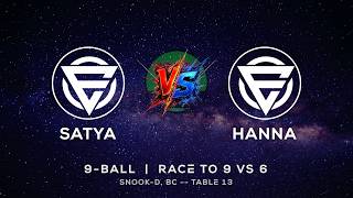 SATYA vs HANNA - SNOOK-D - TABLE 13 | EvoSports